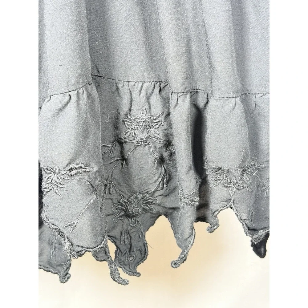 Free People Lace Open Back Mini Dress 4 Honeysuckle Boho Fairy‎ Grunge Gothic
